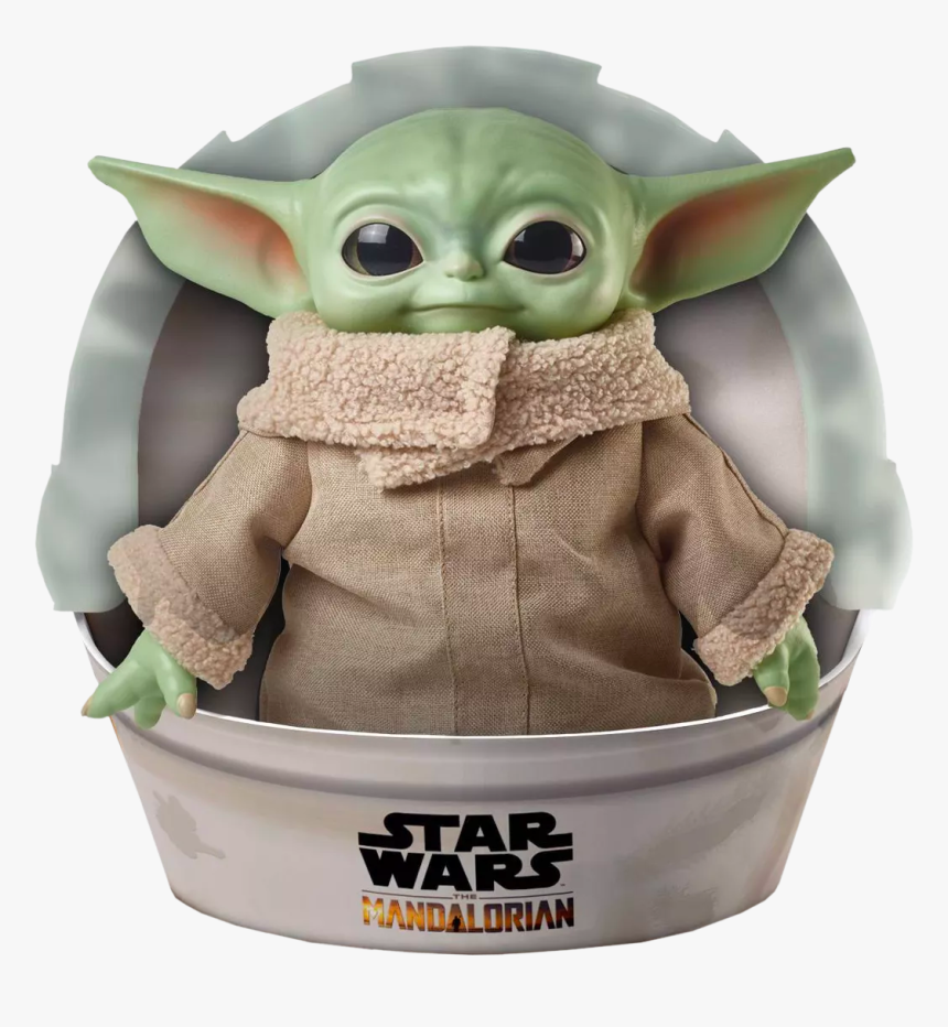 The Mandalorian - Baby Yoda Plush Toy, HD Png Download, Free Download