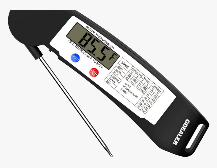 Best Meat Thermometer - Digital Clock, HD Png Download, Free Download