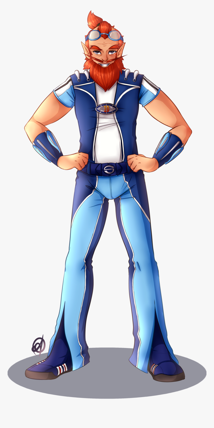 Commission For Kon - Sportacus Legs, HD Png Download, Free Download