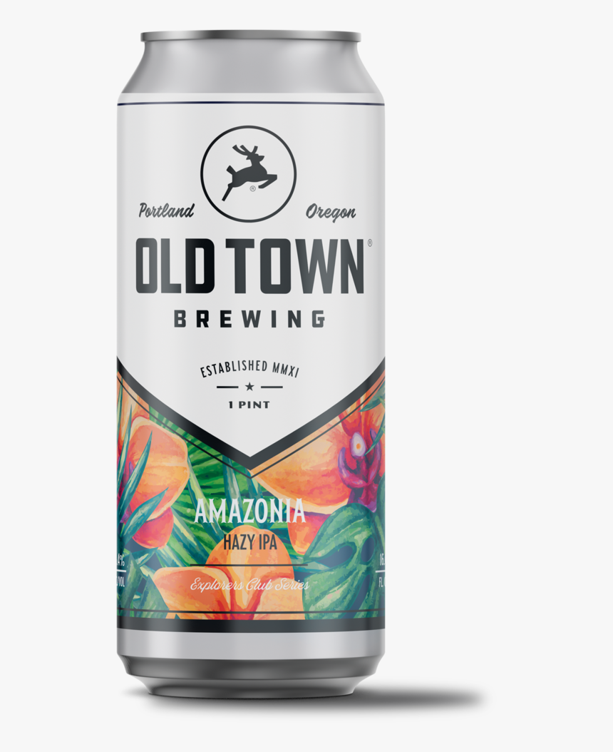 Beer Amazonia - Old Town Brewery Can, HD Png Download, Free Download