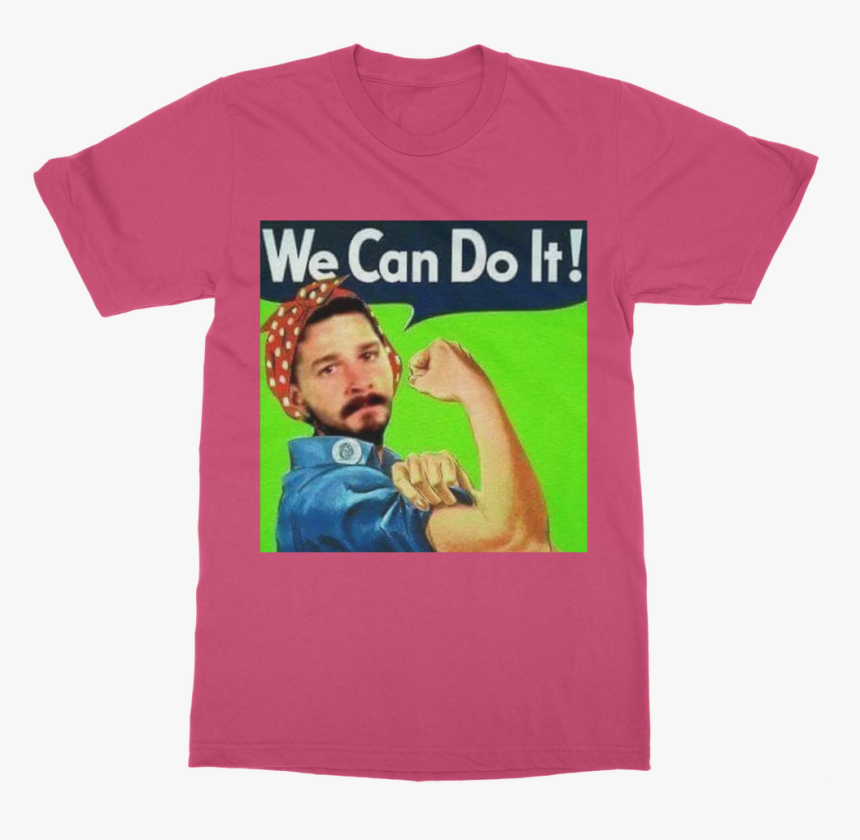 We Can Do It Meme ﻿classic Adult T-shirt"
 Class= - Historical Graphic Design Posters, HD Png Download, Free Download