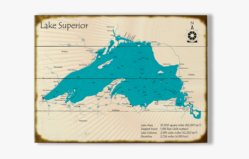 Great Lakes Free Vector, HD Png Download, Free Download