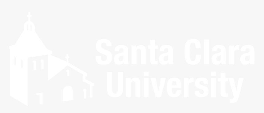 Santa Clara University White Logo, HD Png Download, Free Download