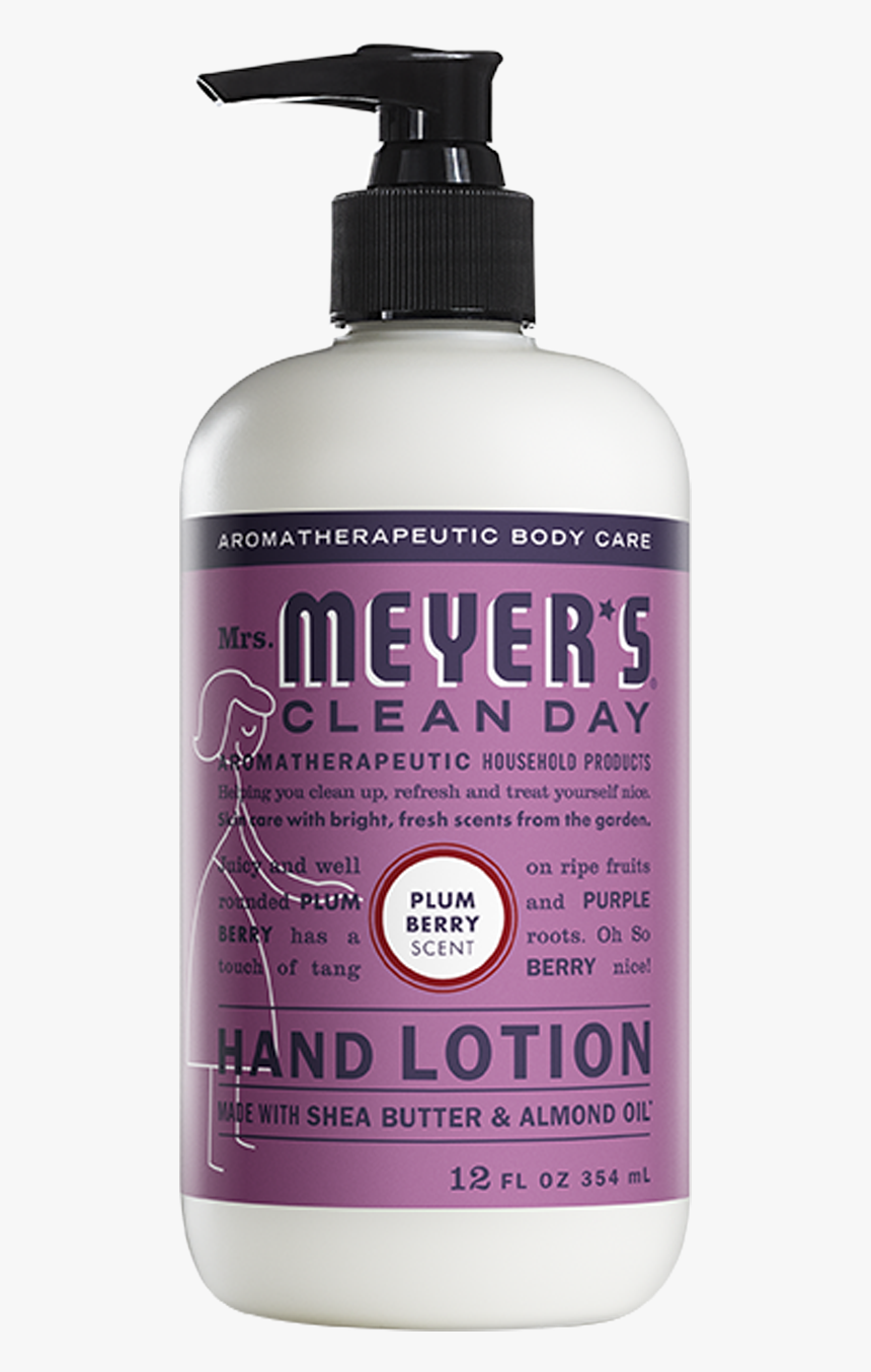 Mrs Meyers Plum Berry Hand Lotion - Mrs Meyers, HD Png Download, Free Download