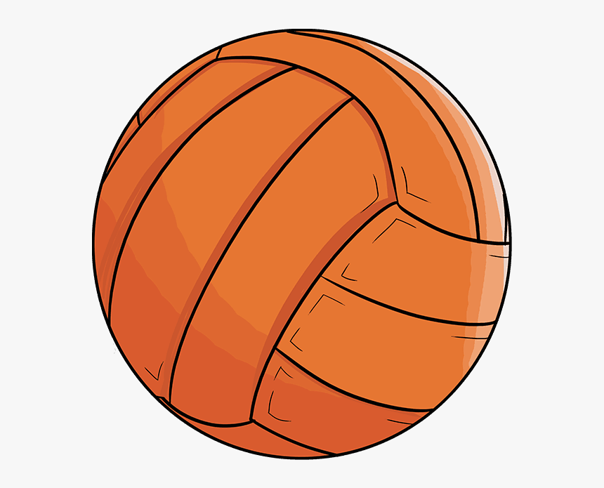 How To Draw Volleyball, HD Png Download, Free Download