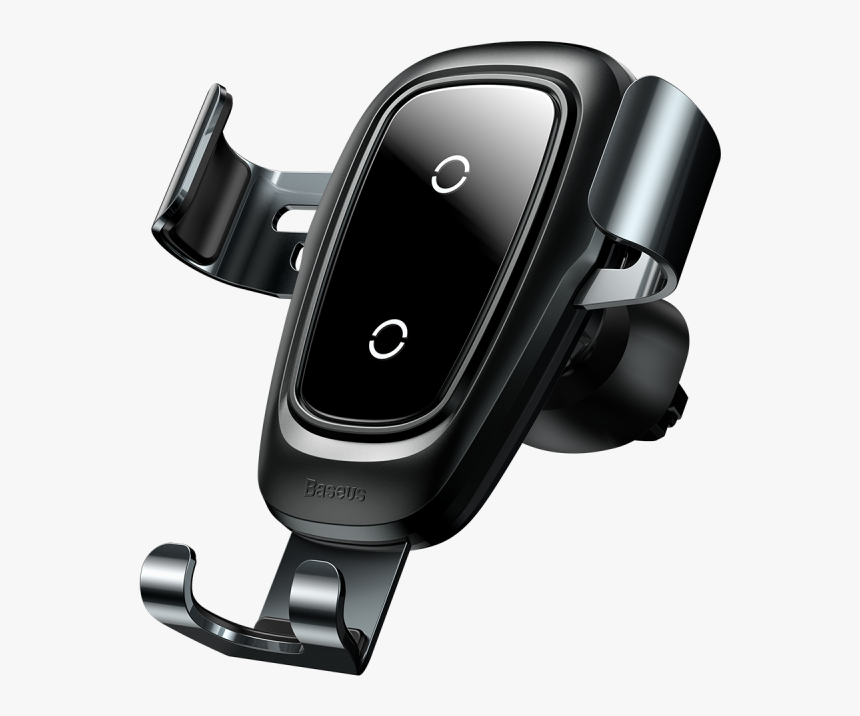 2in1 Wireless Charging Metal Gravity Baseus Phone Holder - Baseus Car Mount Wireless Charger, HD Png Download, Free Download