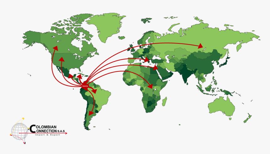 Mapa Colombia Png, Transparent Png, Free Download