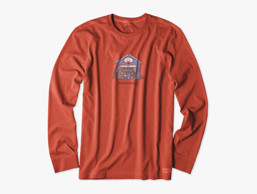 Men"s Daddyshack Long Sleeve Crusher Tee - Long-sleeved T-shirt, HD Png Download, Free Download