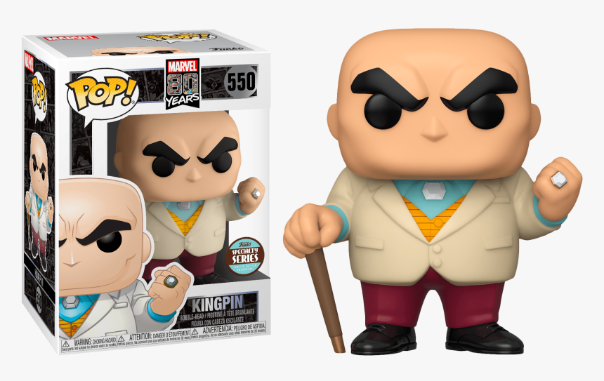 Kingpin First Appearance 80th Anniversary Funko Pop - Kingpin Funko Pop, HD Png Download, Free Download