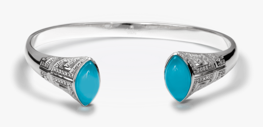 Drop Of The Ocean Blue Bracelet Cuff - Bangle, HD Png Download, Free Download