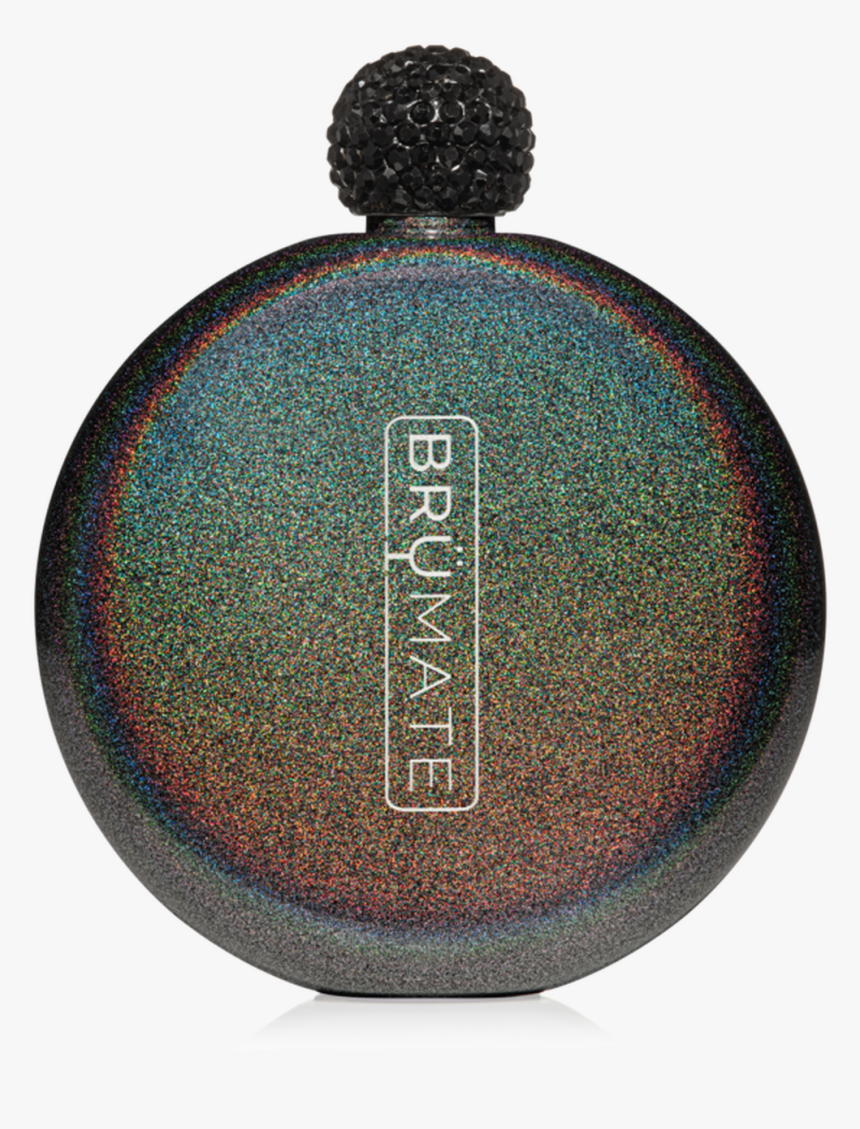 Brumate Charcoal Glitter Flask - Hip Flask, HD Png Download, Free Download