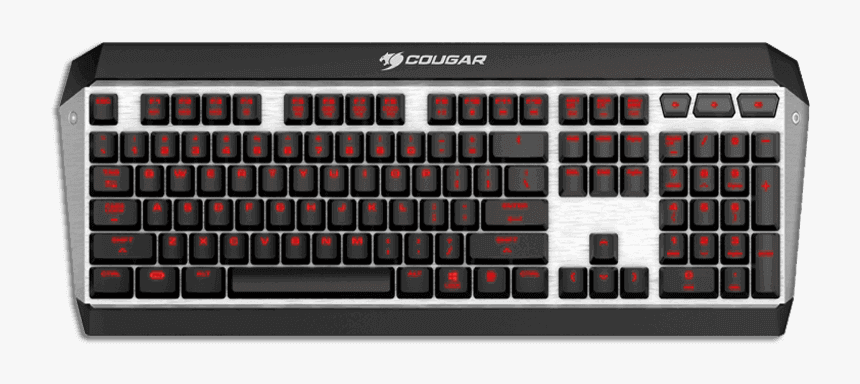 Cougar Attack X3 Mechanical Gaming Keyboard - World Of Warships Controls Keys, HD Png Download, Free Download