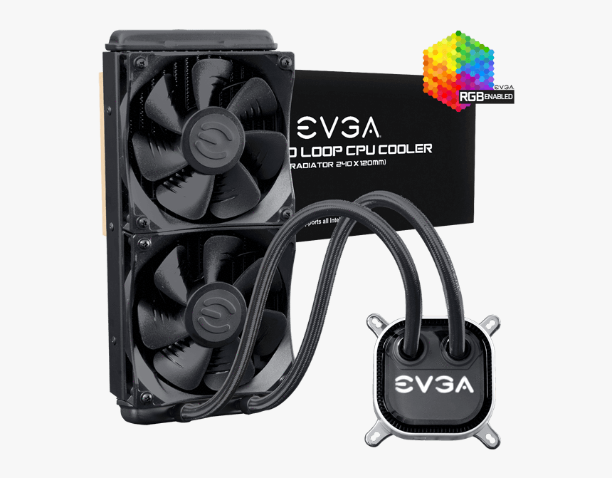 Evga Clc 240 Rgb, HD Png Download, Free Download