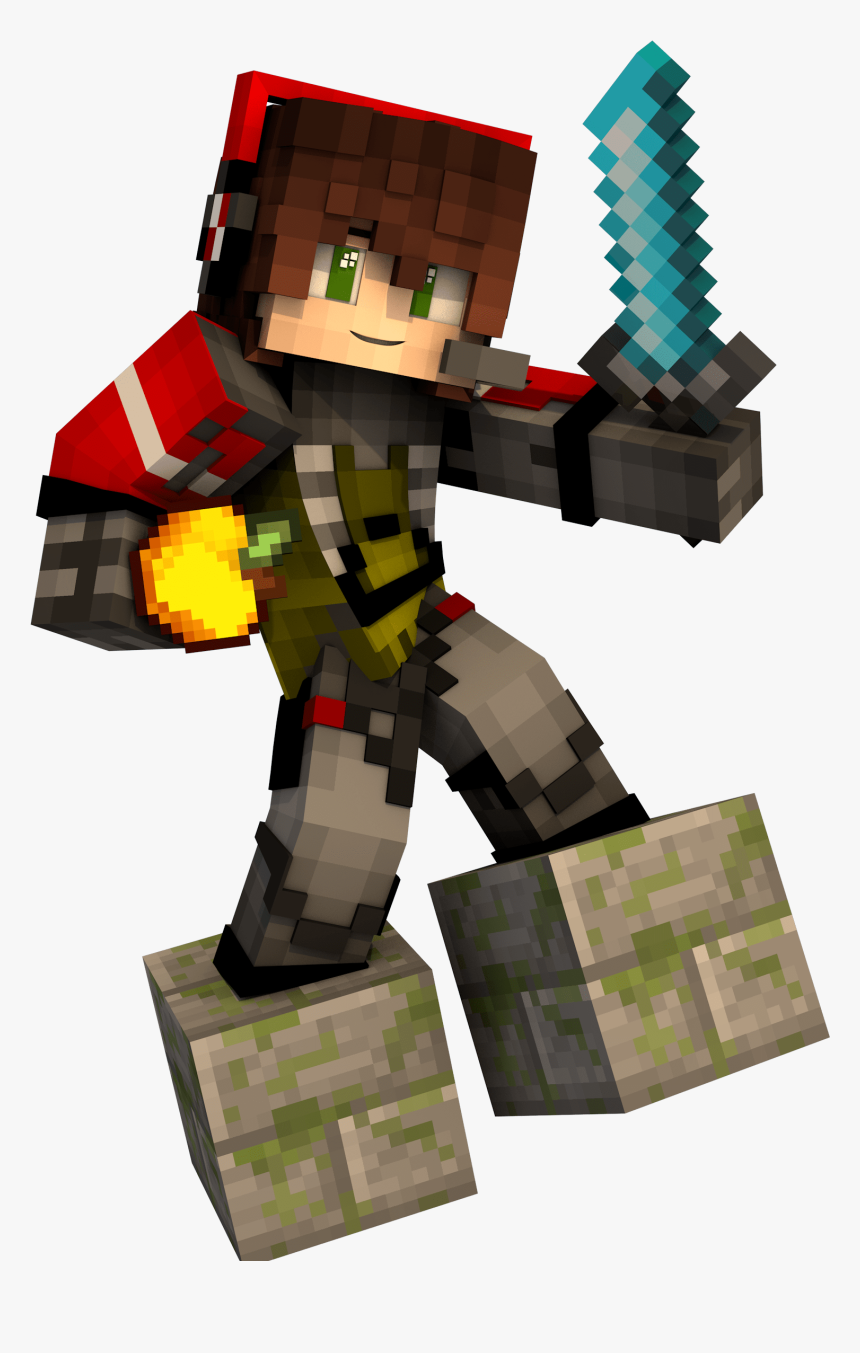 Personajes De Minecraft 3d, HD Png Download, Free Download