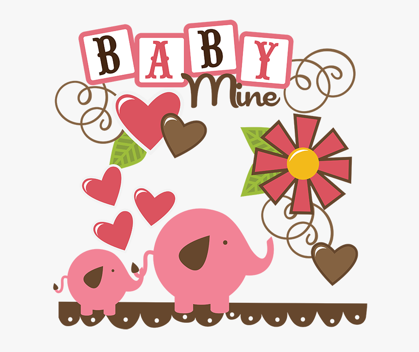 Transparent Baby Girl Png - Scrapbooking Scrapbook Clipart Printable, Png Download, Free Download