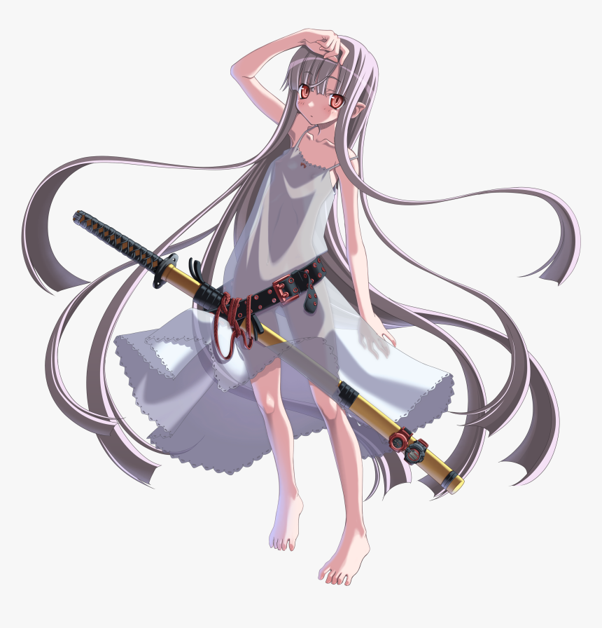 Anime Katana Girl Renders, HD Png Download, Free Download