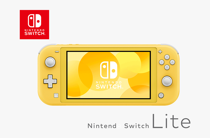 Nintendo Switch Lite Yellow - Yellow Nintendo Switch Lite, HD Png Download, Free Download