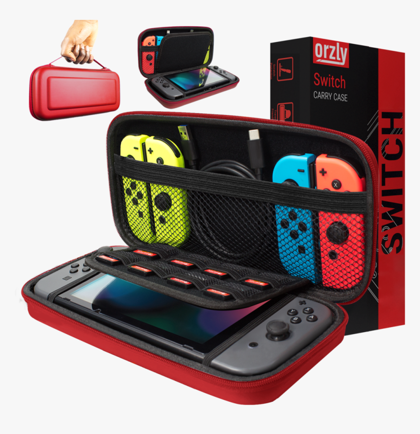 Carry Case For Nintendo Switch - Nintendo Switch Carrying Case, HD Png Download, Free Download