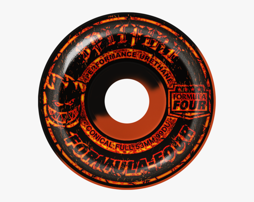 Spitfire Formula Four Conical Full Skateboard Wheels, HD Png Download, Free Download
