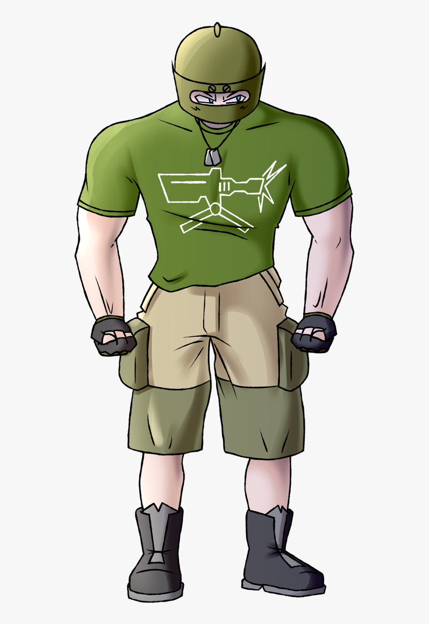 Tachanka Pokemon Trainer Commission For A Good Bud - Cartoon, HD Png Download, Free Download