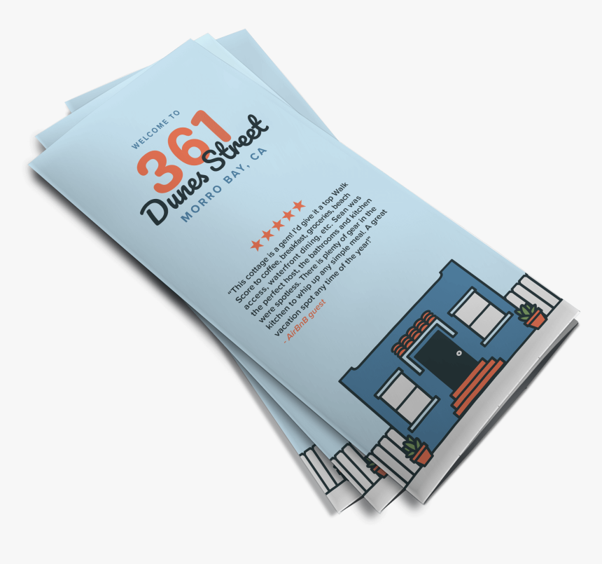 Business Card, And Bi-fold Welcome Card - Brochure, HD Png Download, Free Download