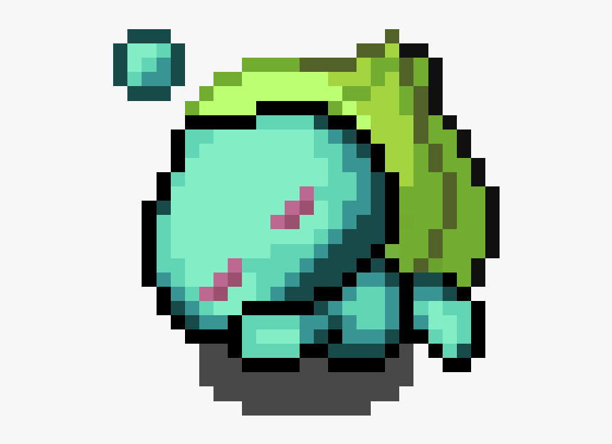 Bulbasaur Chao - Transparent Pokemon Pixel Png, Png Download, Free Download