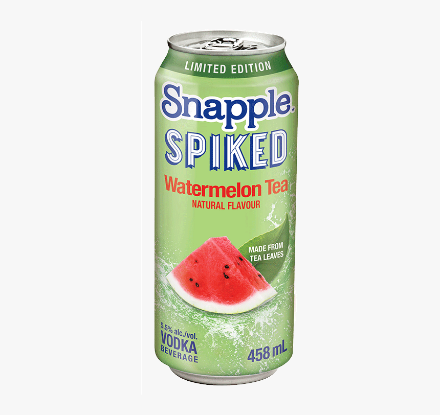 Snapple Spiked Watermelon Tea 458 Ml - Snapple Spiked Watermelon, HD Png Download, Free Download