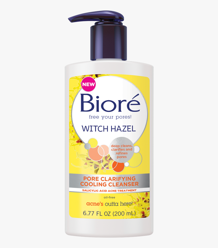 Biore Witch Hazel Cleanser, HD Png Download, Free Download