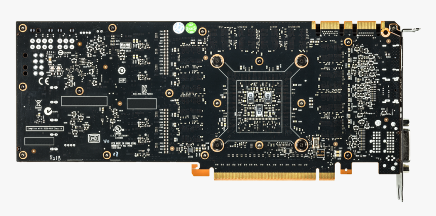Nvidia Geforce Gtx 780 Back Sm - Gtx 560 Ti Board, HD Png Download, Free Download