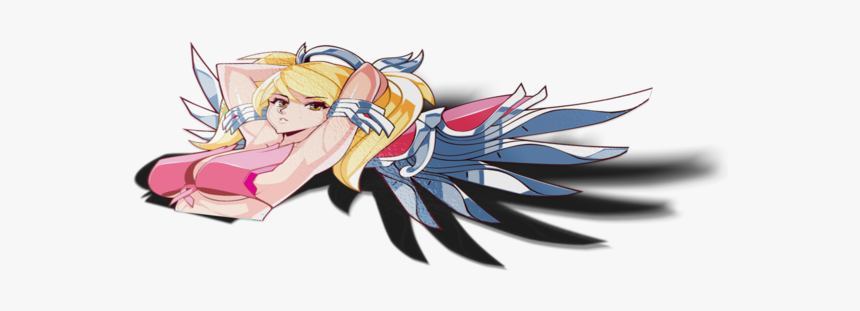 Summer Pink Mercy Peeker Sticker - Illustration, HD Png Download, Free Download