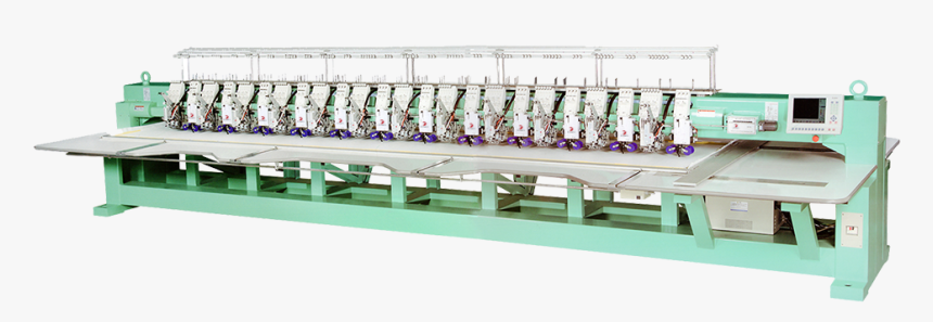 Md-tapping/coiling Embroidery Machine - Assembly Line, HD Png Download, Free Download