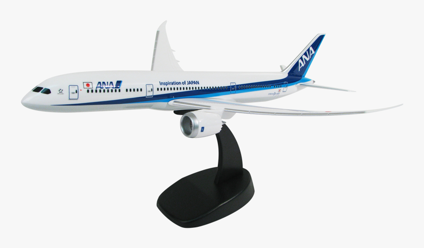 1/200 Scale Boeing 787 Pacmin Economy Model In Ana - Model Aircraft, HD Png Download, Free Download