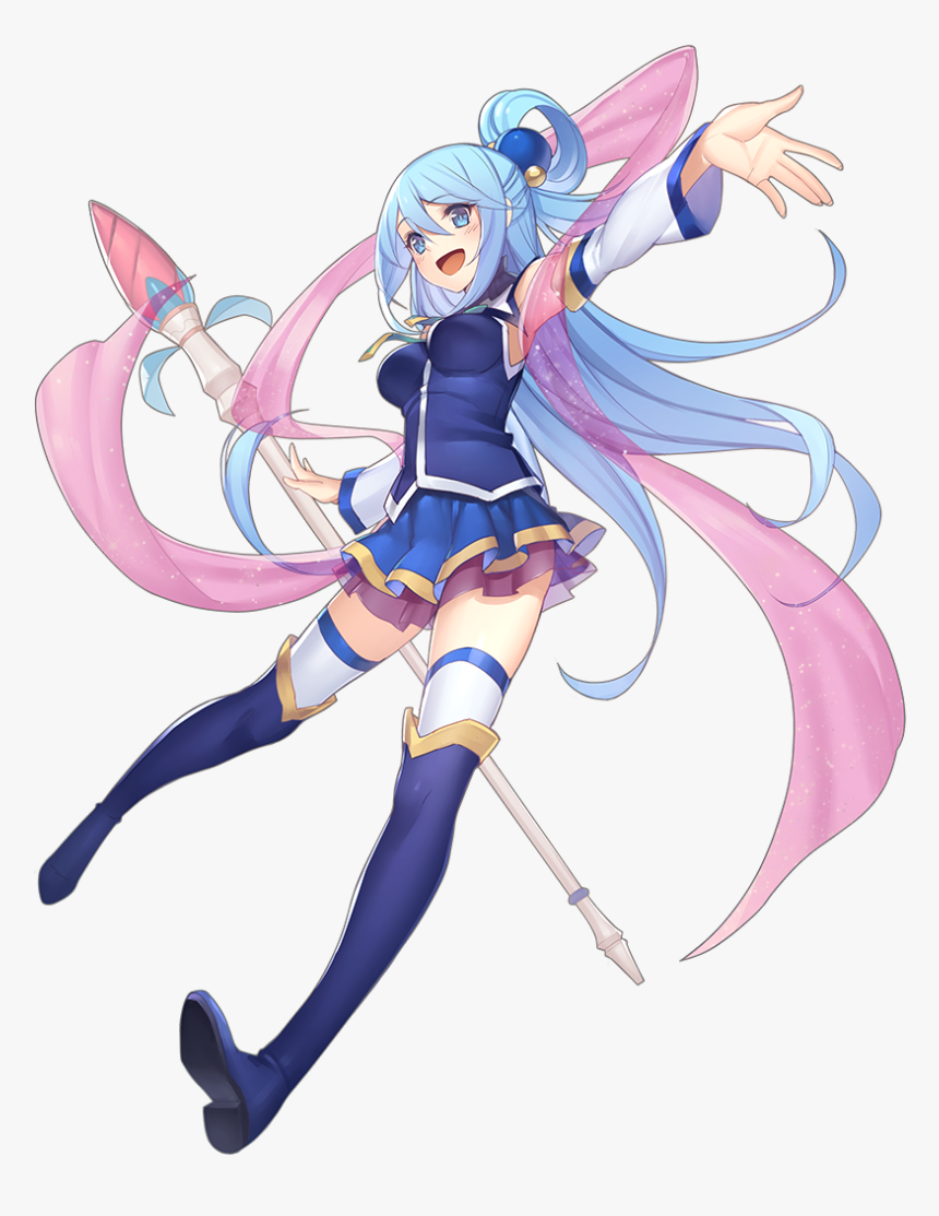 Konosuba Aqua Fan Art Transparent, HD Png Download, Free Download