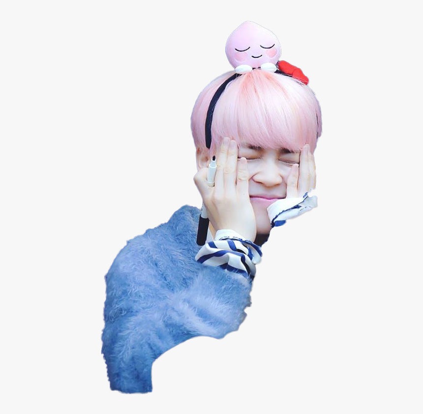 #bts Jimin Spring Day #bts Jimin #bts Jimin #bts Spring - Cute Jimin Heart Pink Hair, HD Png Download, Free Download