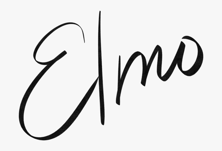 Elmo Signature - Calligraphy, HD Png Download, Free Download