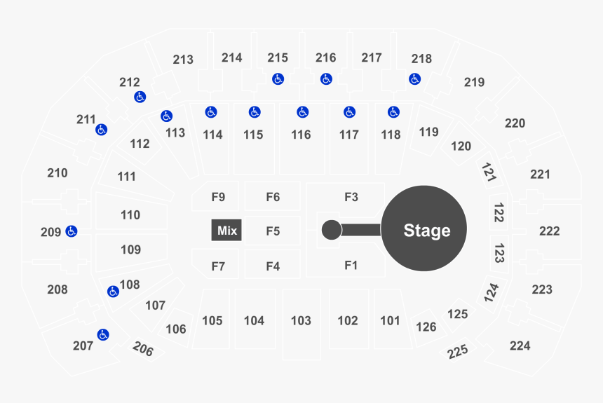 State Farm Arena Seating Chart, HD Png Download, Free Download