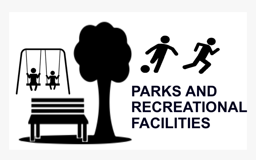 Park Clipart Parks And Recreation - Park, HD Png Download, Free Download
