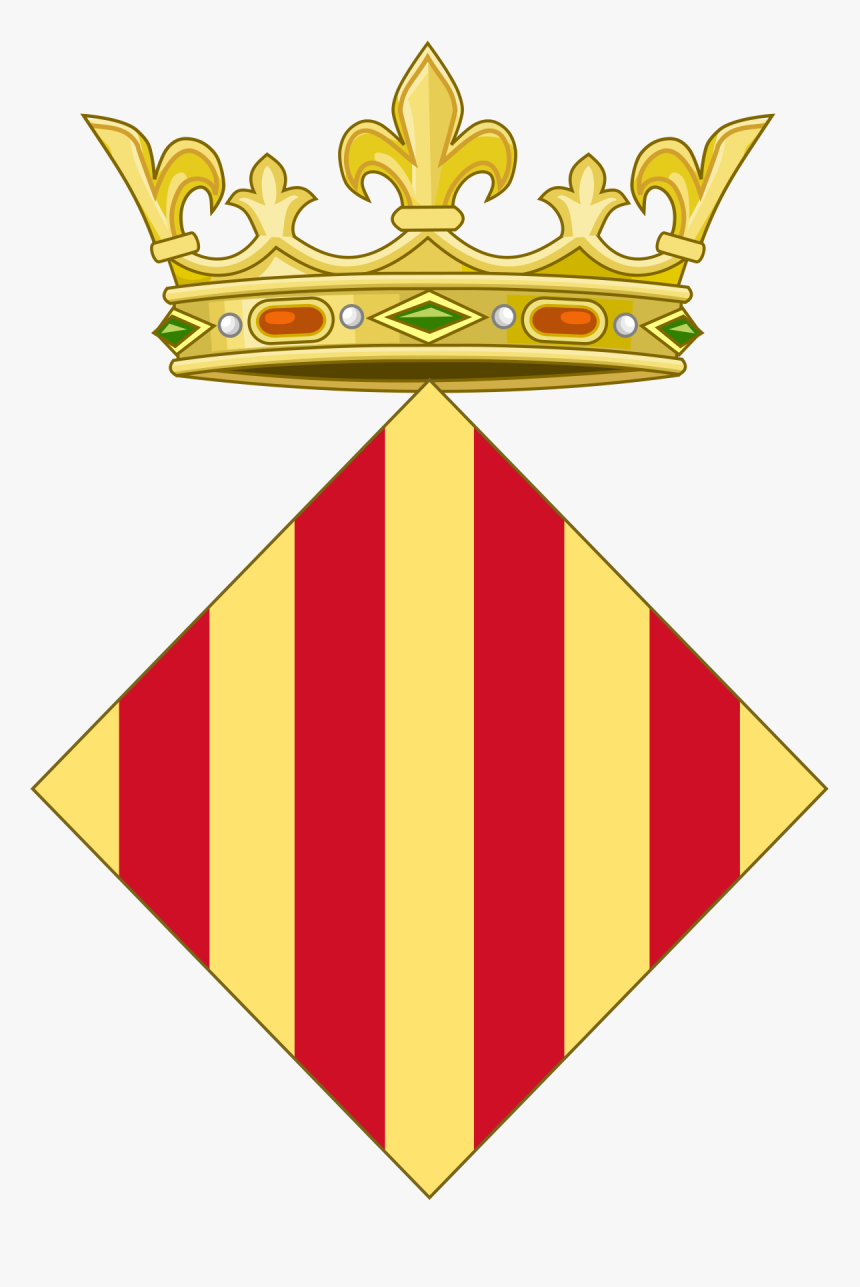 Gold Tiara Clip Art - Flag Of The Valencian Community, HD Png Download, Free Download