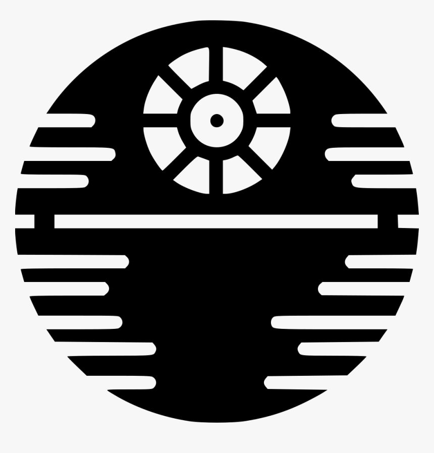 1,2,3 Star Multyuser Death Star Clip Art - Death Star Silhouette Png, Transparent Png, Free Download