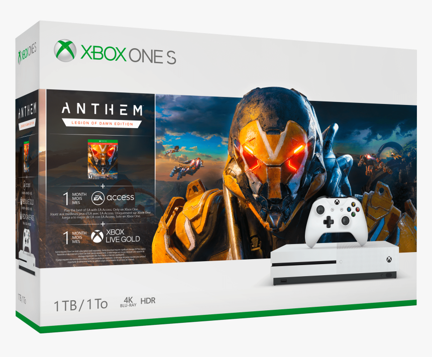 Anthem Xbox One Bundle, HD Png Download, Free Download