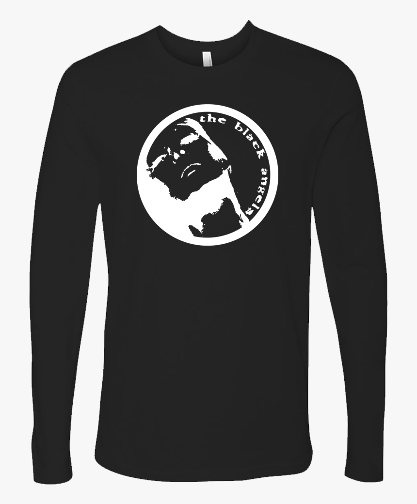 Black Angels T Shirt , Png Download - Long-sleeved T-shirt, Transparent Png, Free Download