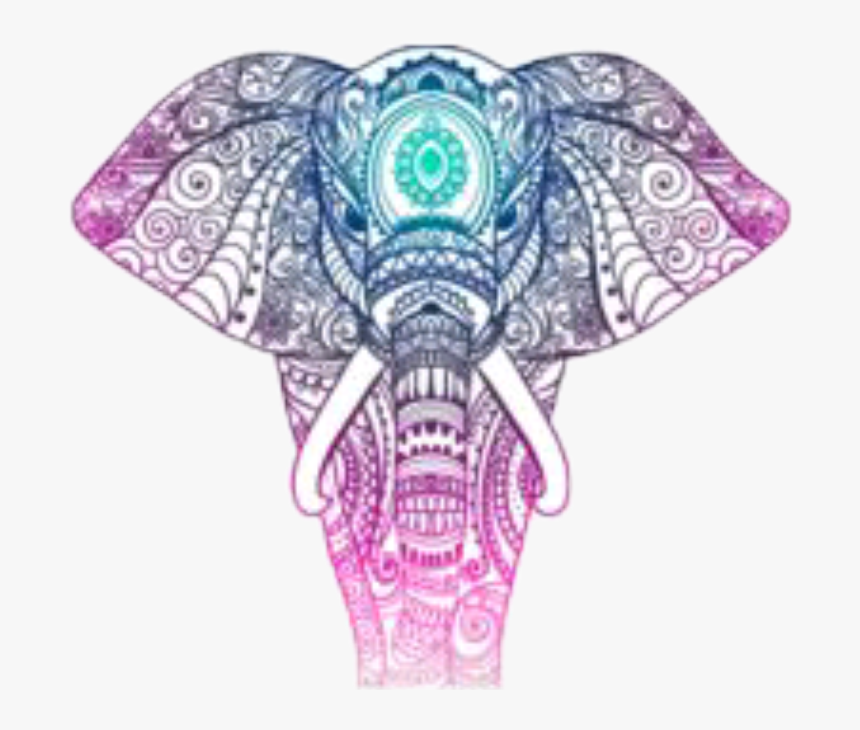 #elephant#tumblr #freetoedit - Elephant Pictures For Handwork, HD Png Download, Free Download