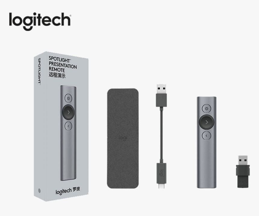 Logitech Spotlight Presentation Remote, HD Png Download, Free Download