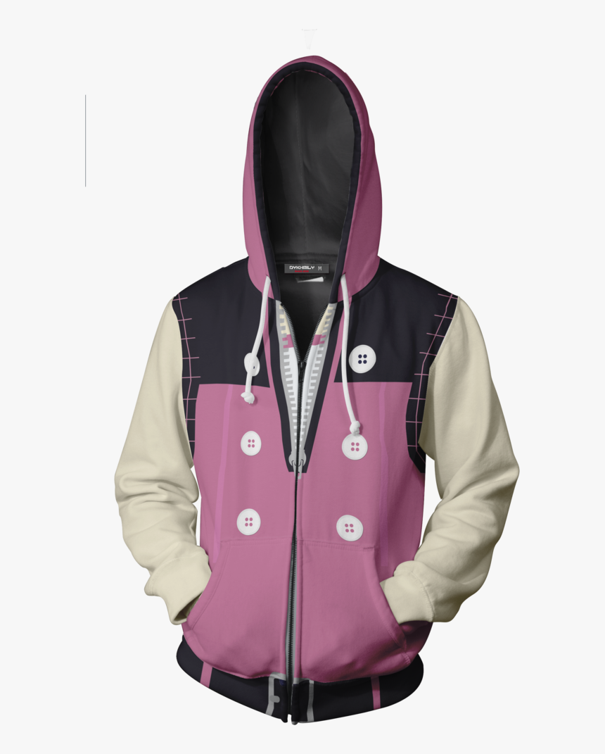 Kingdom Heart Iii Kairi Cosplay Zip Up Hoodie Jacket - Mirio Togata Hoodie, HD Png Download, Free Download