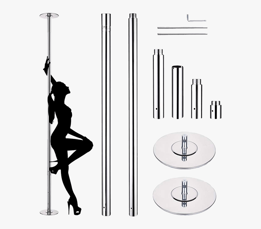Aw 45mm Dancing Pole Kit Removable Portable Spinning - Dance Pole, HD Png Download, Free Download