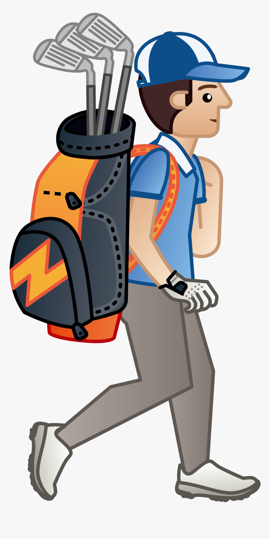 Golf Clip Illustration - Golf Cartoon Png, Transparent Png, Free Download