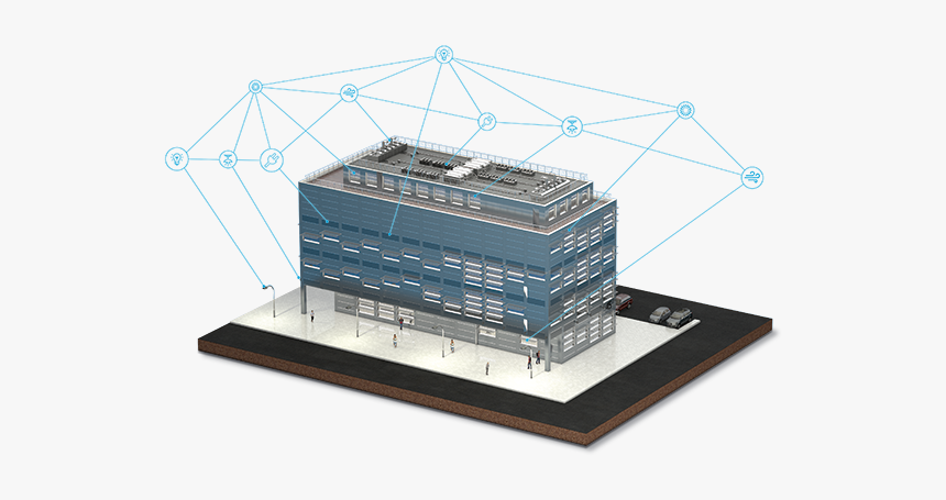 Smart Building - Building Automation Png, Transparent Png, Free Download