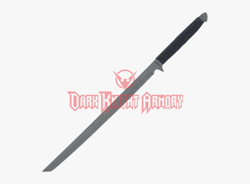 Black Ronin Ninja Sword Slimline Machete - Sword, HD Png Download, Free Download