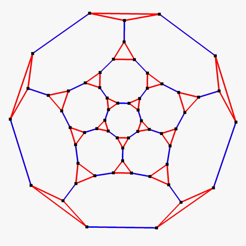 Truncated Dodecahedron For Kids , Png Download - Archimedean Solid, Transparent Png, Free Download