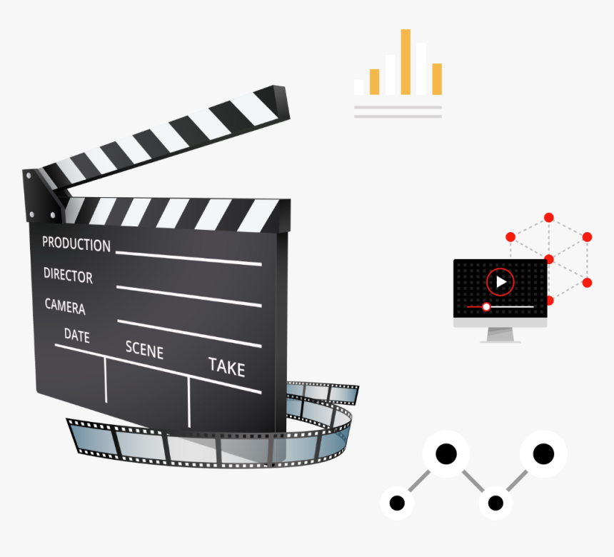 Video - Clapperboard, HD Png Download, Free Download